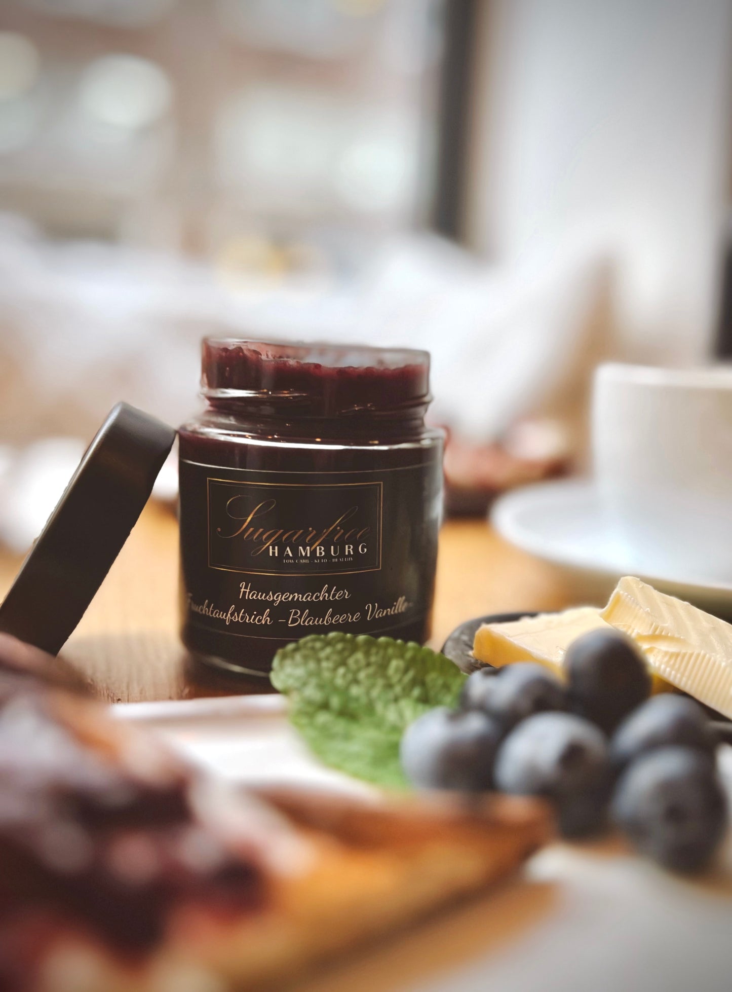 Fruchtaufstrich Blaubeer-Vanille 150g