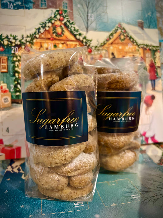 🌙 Hausgemachte Vanillekipferl – zart, handgeformt & zuckerfrei