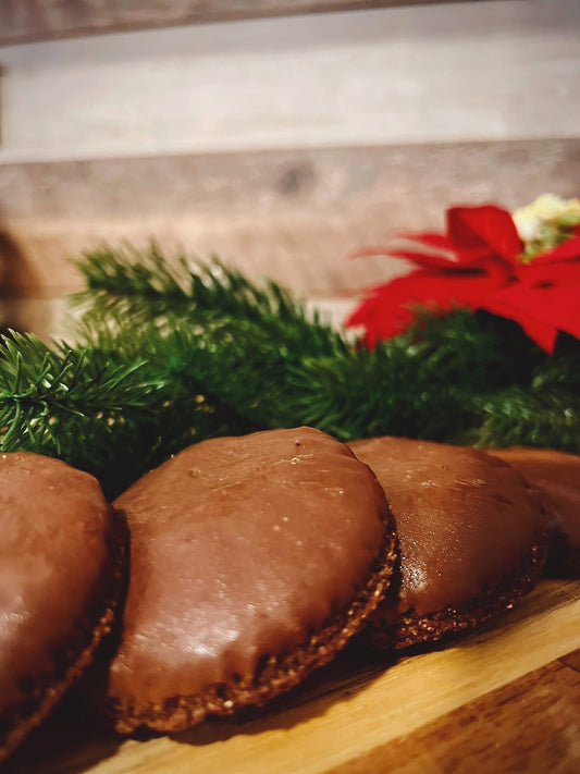 Hausgemachte Lebkuchen – zuckerfrei, saftig & himmlisch schokoladig (3er-Pack)