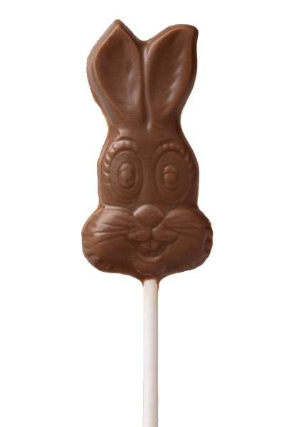 Ostern Schokoladenlolli Hasenkopf 10g