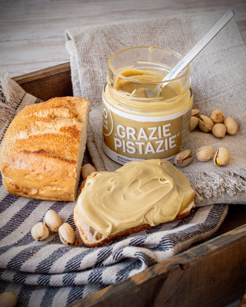 „Grazie Pistazie“ – Zuckerfreier Pistazien-Cremeaufstrich (200g) - No Sugar Sugar